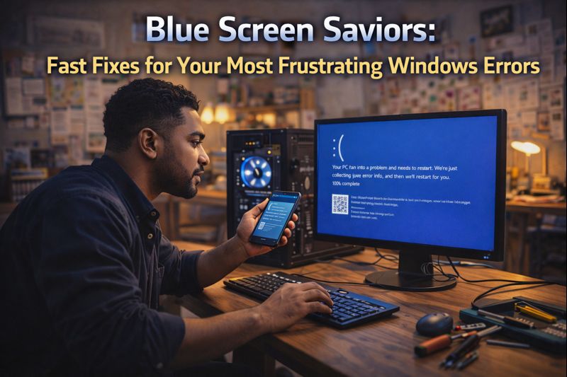 Blue Screen Saviors: Fast Fixes for Your Most Frustrating Windows Errors