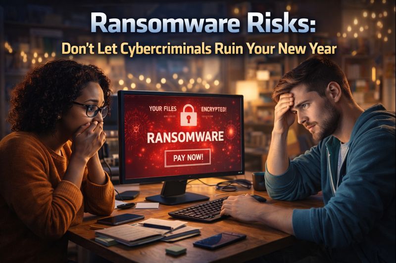 Ransomware Risks: Don’t Let Cybercriminals Ruin Your New Year