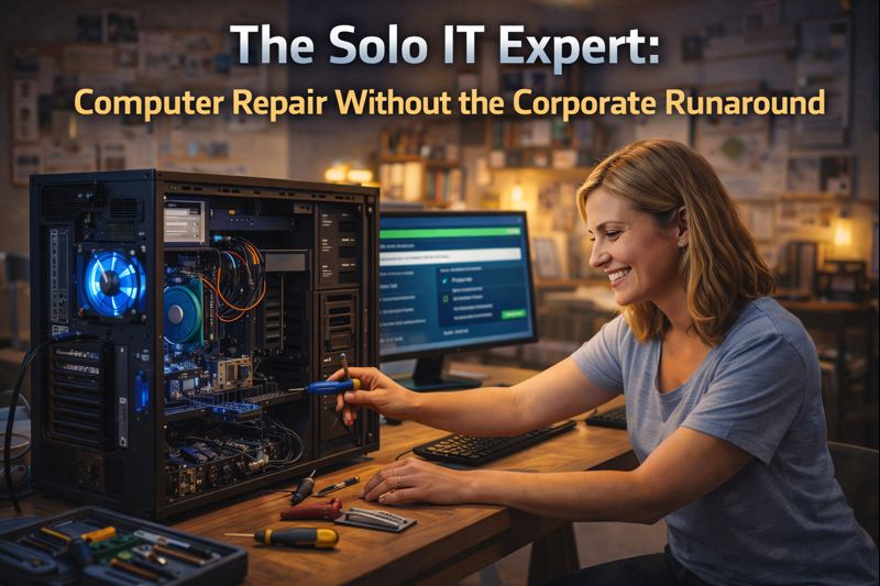 The Solo IT Expert: Computer Repair Without the Corporate Runaround