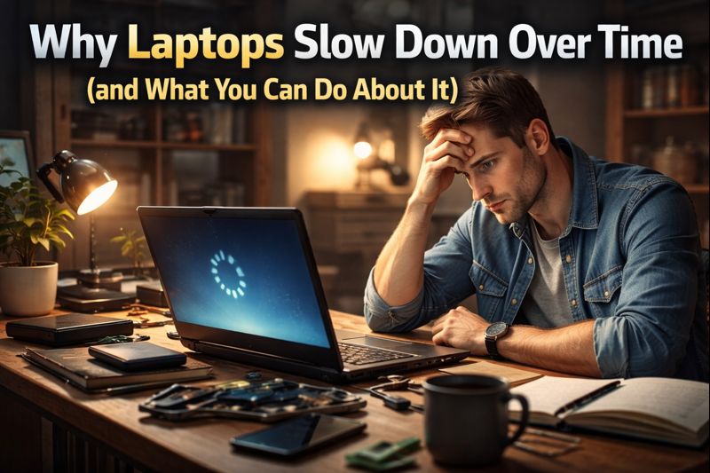 Why Laptops Slow Down Over Time (and What You Can Do About It)