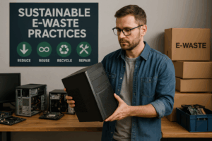 Sustainable E-Waste Practices for PC Repair Shops: PCRuns Leads the Way in Milwaukee