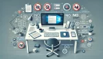 5 Things You Should Never Do on a Work Computer