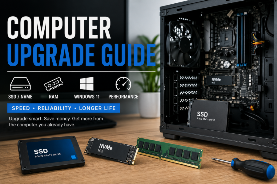 Computer Upgrade Guide | SSD, NVMe, RAM & Windows 11 Upgrades