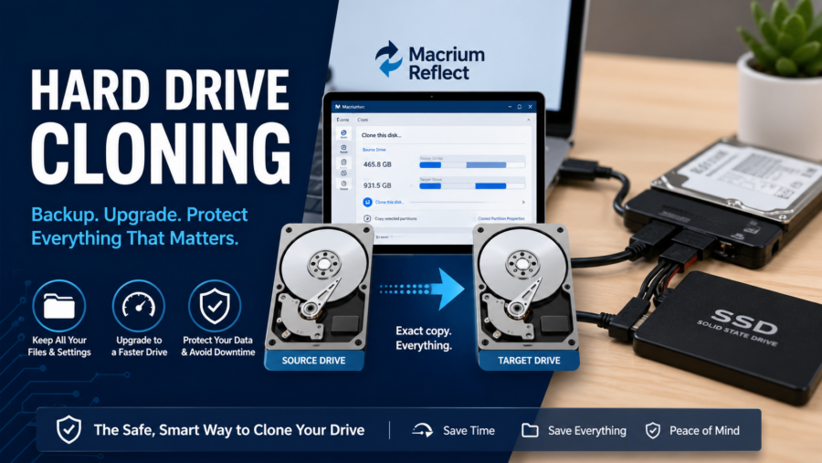 Hard Drive Cloning Guide | Backup, Upgrade, and Data Protection Made Simple