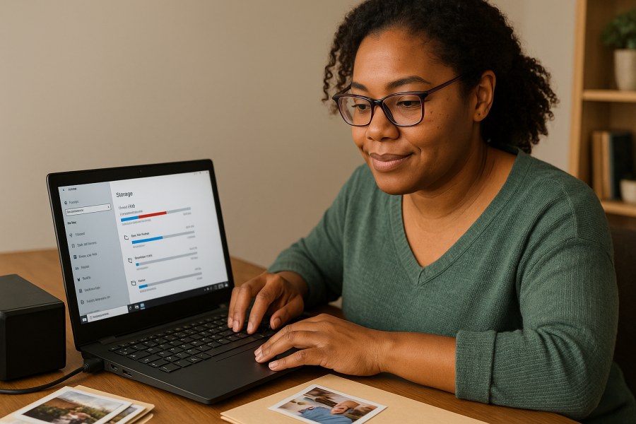 How Full Storage Affects Computer Performance (and what to do safely)