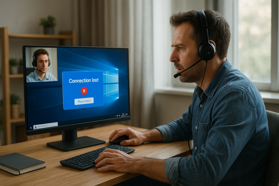 How to Reduce Remote Support Session Dropouts on Windows PCs