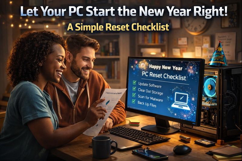 Let Your PC Start the New Year Right! A Simple Reset Checklist
