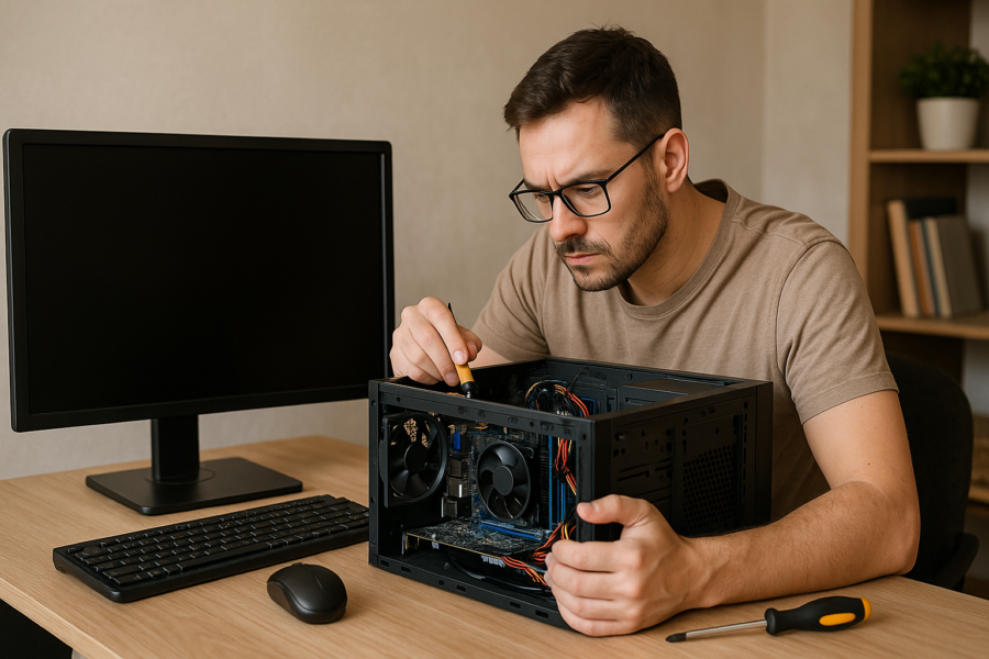No Display on Monitor? Easy PC Repair Steps for Beginners