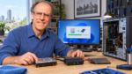 John Zettel cloning a Windows computer hard drive to a new SSD