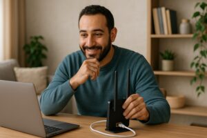 Person working on a computer while addressing how much RAM do I need