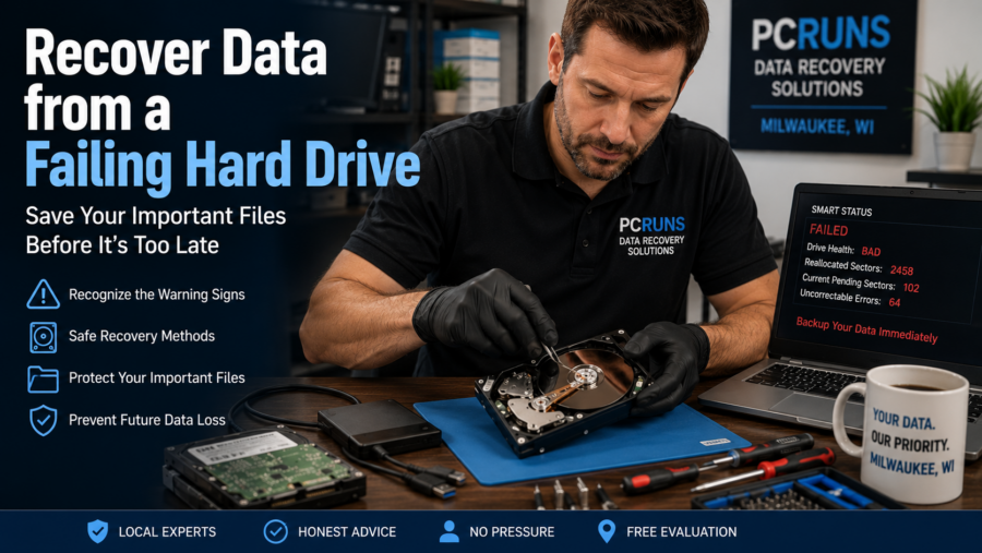 Recovering Data from a Failing Hard Drive