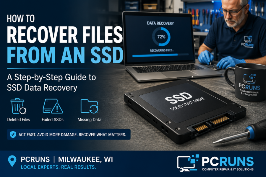 Recovering Files from an SSD