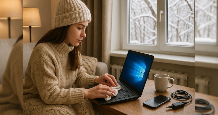 Stay Cozy & Connected: Simple Winter Tech Care for Your Windows PC