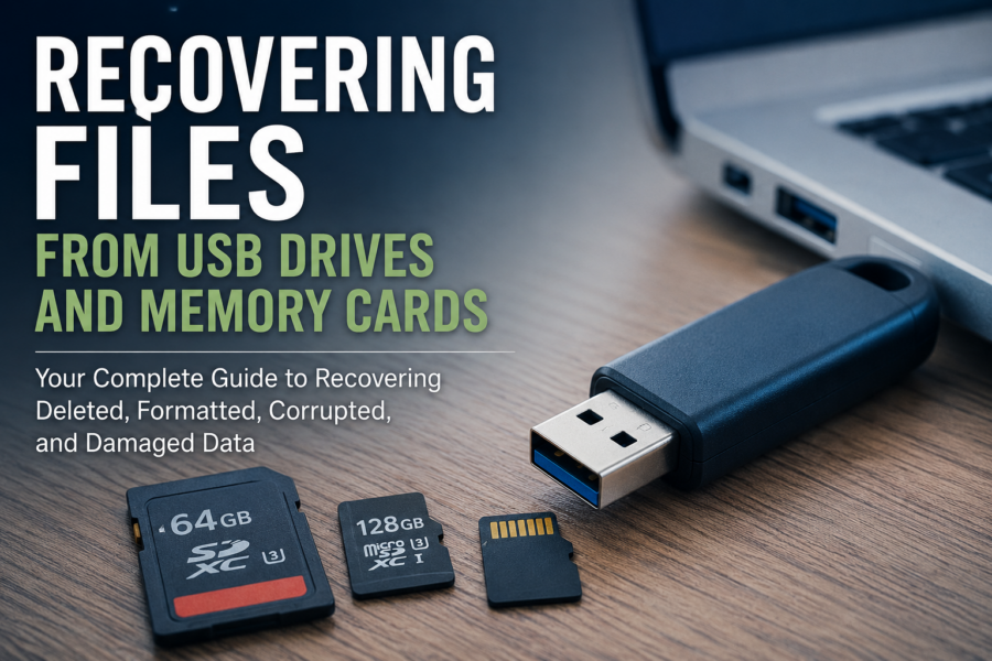 Recovering Files from USB Drives and Memory Cards